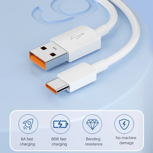 Samsung Type C cable fast charging 100 W